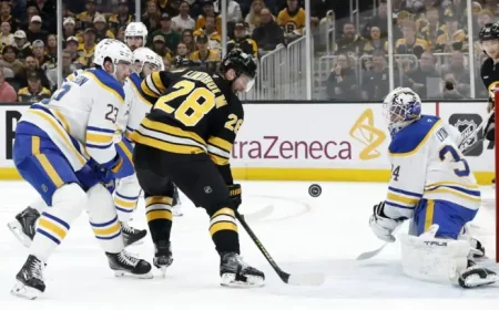 Nhl Playoff Scores: Lyon’s calm in net gives the Sabres a big lift