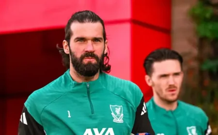 Liverpool Vs Palace: Woodman Starts as Alisson Misses Out
