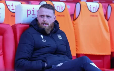 Stoke City Vs Portsmouth: Viktor Johansson in contention as final home clash takes shape
