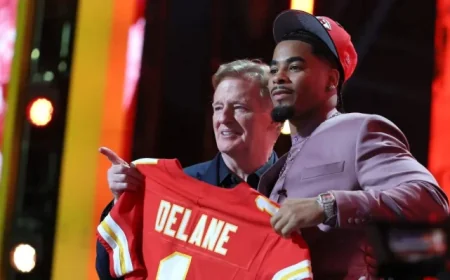 Chiefs Rated Mansoor Delane as Top-5, Andy Reid Explains Selection