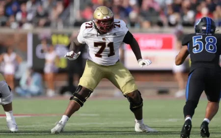Jude Bowry and Boston College’s next O-line test: 7 clues from draft week