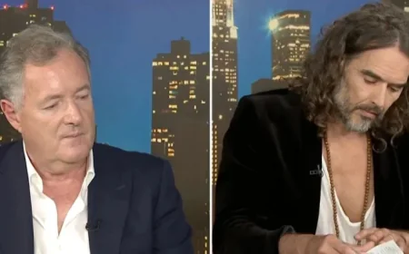 Piers Morgan Challenges Russell Brand with Bible Question, Internet Reacts