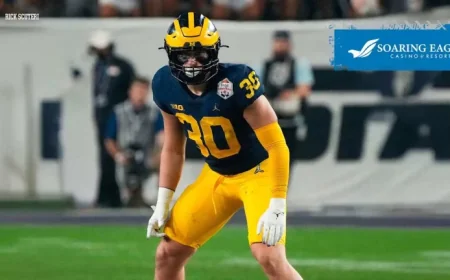 Detroit Lions Select Linebacker Jimmy Rolder in NFL Draft