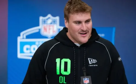 Jager Burton Draws 3-Team Pre-Draft Attention as Bengals and Bears Watch the Same Center