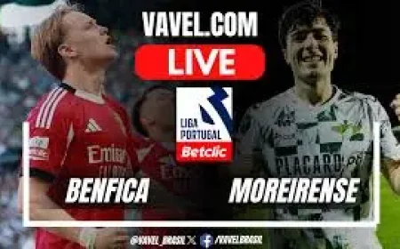 Benfica Vs Moreirense: The Title Chase Hides a Wider Test at Estadio da Luz