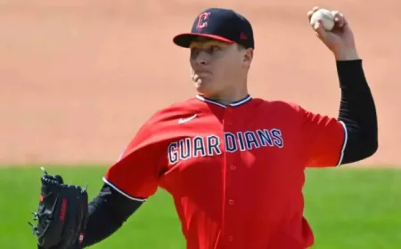 Cleveland Guardians’ Erik Sabrowski enjoys emotional return to Canada