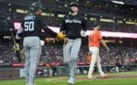 Marlins Vs Giants as the first April series sets a tone at Oracle Park