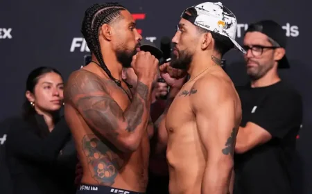 Max Griffin and the pressure of one more night at UFC Vegas 116