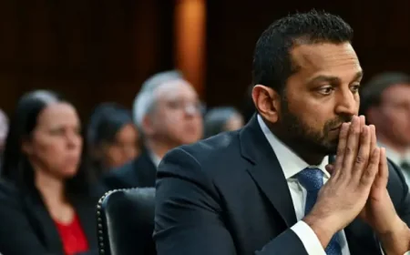 Kash Patel News: A Young Law Student, a Bar Letter, and the Weight of Public Scrutiny