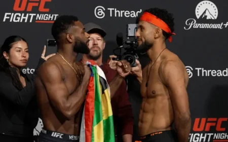 UFC Fight Night 274: Sterling vs. Zalal – Full Fight Results