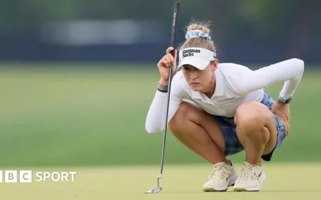 Nelly Korda Advances with Five-Shot Lead in LPGA Chevron Finale
