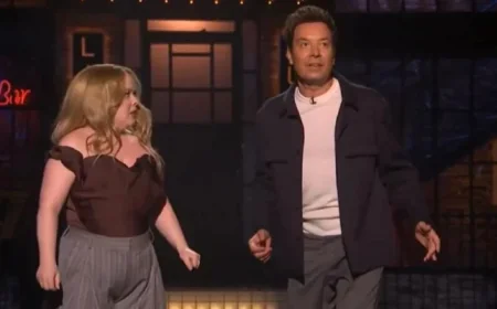 Jimmy Fallon and Nicola Coughlan Embark on Exciting ‘SNL UK’ Studio Tour
