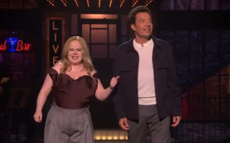 Jimmy Fallon Joins Nicola Coughlan for Magic Faraway Tree Rap on SNL UK