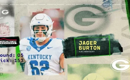 Jager Burton’s Authentic Journey to the NFL Success