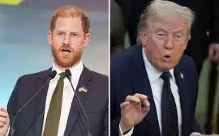 Prince Harry, Duke Of Sussex and Trump Clash Over Ukraine Remarks in 3 Sharp Exchanges