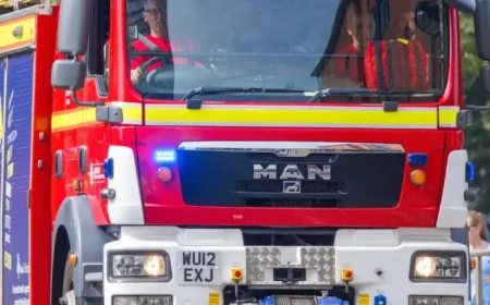 Raf Fairford Commercial Building Fire: 5 Early Details Raising Questions Near the Airbase