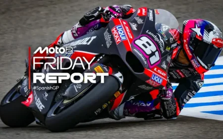 Senna Agius Smashes Lap Record to Lead Friday Standings in Jerez by 0.079s