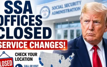 Social Security Office Closures: What the Temporary Disruptions Mean as 2026 Approaches