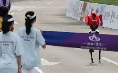 Robot Makes History as the Half Marathon Shift Arrives