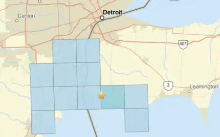 Earthquake Amherstburg: 2.9-Magnitude Tremor Felt Far Beyond the Ontario Border