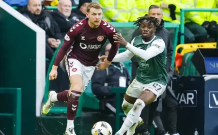 Hibernian Vs Hearts as the derby pressure shifts in Edinburgh