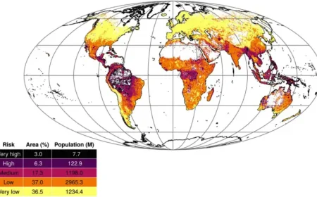 Disease Outbreak Map Flags 3% of Earth as Highly Vulnerable in New Global Warning