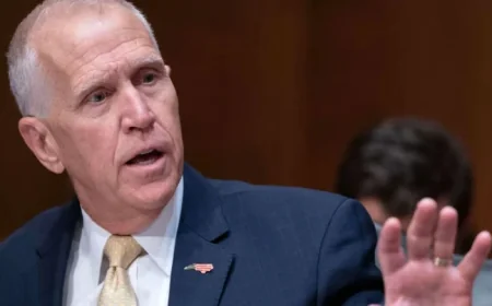Senator Tillis Supports Advancing Warsh’s Confirmation as Fed Chair