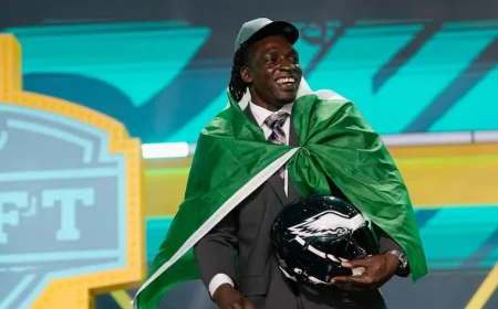 Eagles Draft NFL Rookie Uar Bernard: A First Without Football Experience