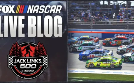 Nascar at Talladega: 2 Key Developments After Weather Shifts Jack Link’s 500