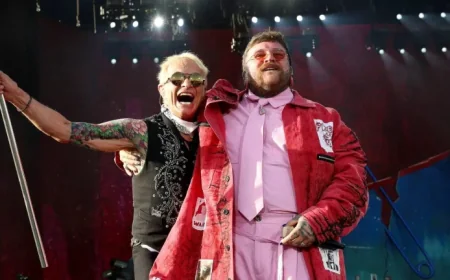 Teddy Swims, David Lee Roth Perform at Stagecoach in the Desert