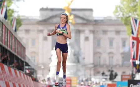 Eilish Mccolgan and the race that kept going after the pain began