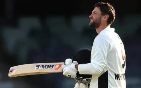 Sam Whiteman’s emotional first ton for Yorkshire after Test setback