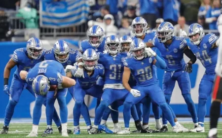 Detroit Lions 2026 Depth Chart: Post-NFL Draft Update