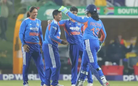 South Africa Women Vs India Women: Sree Charani’s strike exposes the pressure underneath the fifth T20I