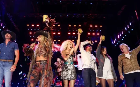 Lainey Wilson Invites Riley Green Onstage After Stagecoach Set Ends Early