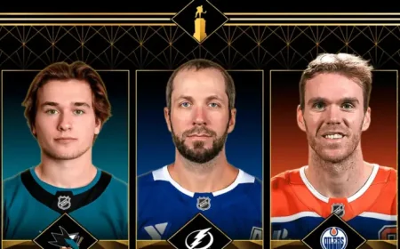 Ted Lindsay Award Finalists Set as 2026 NHL Race Turns on McDavid, Celebrini and Kucherov