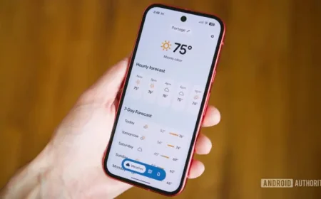 Weather App Shift After the Pixel Weather-to-Gradient Weather Switch