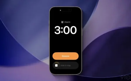 Apple Alarm Arrives in iOS 26.4 for iPhone Users Who Wear Apple Watch to Bed