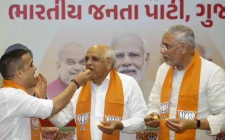 Gujarat Election Results: BJP surges in local body vote count as tensions flare in Surat