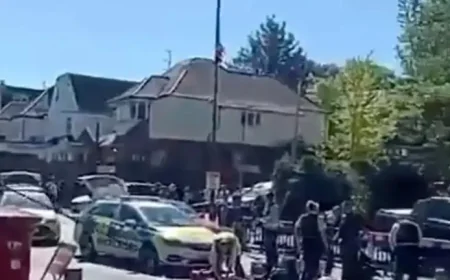 Stabbing Golders Green: 2 Men Injured Outside Synagogue as Suspect Is Arrested