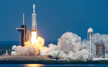 SpaceX Targets Wednesday Falcon Heavy Launch After Monday Weather Scrub