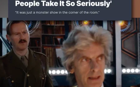 Peter Capaldi Says Doctor Who Grew Too Big, Too Important