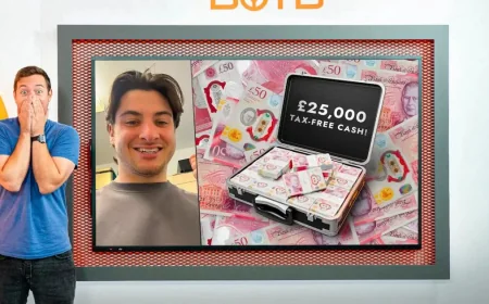 Alex Ktori Wins £25,000 in Botb Surprise Video Call
