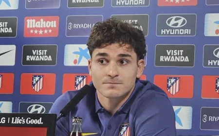 Julián Alvarez Leaves Atlético Future Open Until 2030 Deal Runs