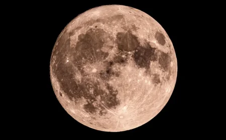 Moon Phase Today: Waxing Gibbous Moon Reaches 63% on April 25