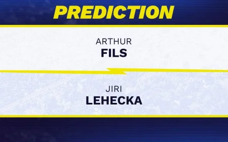 Arthur Fils Favored With 60% Odds Over Jiri Lehecka