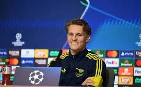 Odegaard urges Arsenal to turn lessons into history at Atlético Madrid