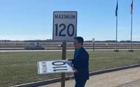 Alberta Starts 120 km/h Speed Limit Test on Highway 2