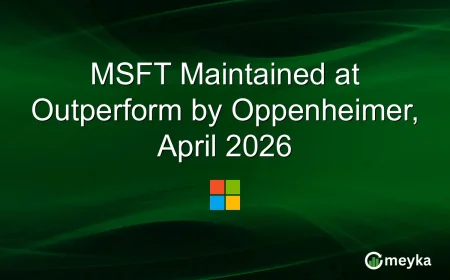Oppenheimer Holds Microsoft Stock Price Outperform on April 28