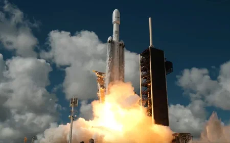 SpaceX Plans Second Spacex Falcon Heavy Rocket Launch After Monday Scrub